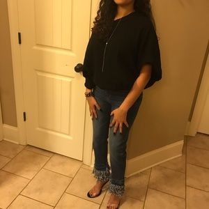 Fringed Jeans - adorable